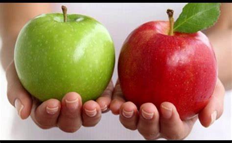 السعرات الحرارية في التفاح الاخضر