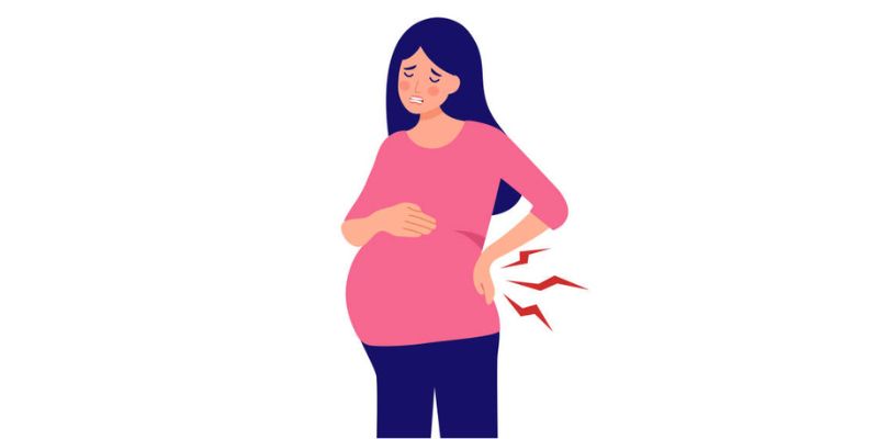 متى يكون ألم الظهر خطر للحامل في الشهر الأول